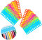 Stickgarn-Organizer Kunststoff Kreuzstich Fadenhalter 20 Positionen Stickgarn Veranstalter Nähgarnhalter für DIY Stickerei Kreuzstich Stickfaden 10 Stück (5 Farben)