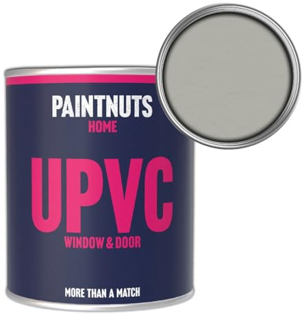 Paintnuts UPVC Window & Door Paint - RAL-7038 - AGATE GREY Satin 2.5 Litre Tin
