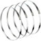 NEBURORA 194-216mm Schlauchschellen, 4 PCS Einstellbare 304 Edelstahl Schlauch Clips Schneckenantrieb Rohrschellen Schlauchschelle Gelten Für Trockner Entlüftungsluftkanal, Automobil-Tubing