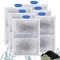 driamor PF-L-Filterkartuschen für Silenstream-Powerfilter, Aquarium-Ersatz mit Zeolith für Top Fin PF20, PF30, PF40 und PF75 Powerfilter, 6 Stück