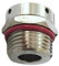 Hydraulischer Entlüftungsstopfen M20 Entlüftungsventil für Vakuumentlastung oder Druckausgleich an Getriebekästen, Öltanks und Reservoirs – Metall, Messing, vernickelt, wasserdicht