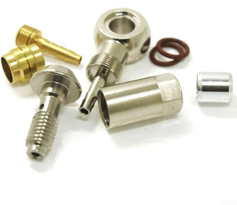 Raccord de tuyau hydraulique de vélo, connexion en laiton et insert de tuyau de frein pour MT8 MT4 MT5 MT6 MT7 (A)