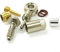 Lioaeust Hydraulikschlauch Fitting Einsatz, Bike Messing Anschluss und Bremsschlauch Einsatz für MT8 MT4 MT5 MT6 MT7 (Silber, 1 Stück)