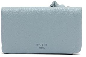 MISAKO Adelina Kleine Grundbrieftasche Damen - Adelina Blau 8 X 11 X 3 cm