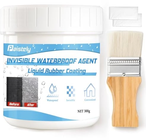 Transparent Waterproof Coating Agent, Super Strong Insulation Sealant, Suitable for Indoor and Outdoor Joints, Cracks and Leaks (300g*1)