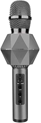 MaGiLL Micrófono Micrófono de Karaoke Teléfono móvil Micrófono para Cantar Micrófono inalámbrico Bluetooth con o Micrófono de Mano