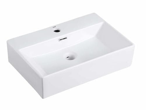 Generisch TEICO Keramik Bad Waschtisch 60cm Waschbecken Waschschale Möbelwaschtisch