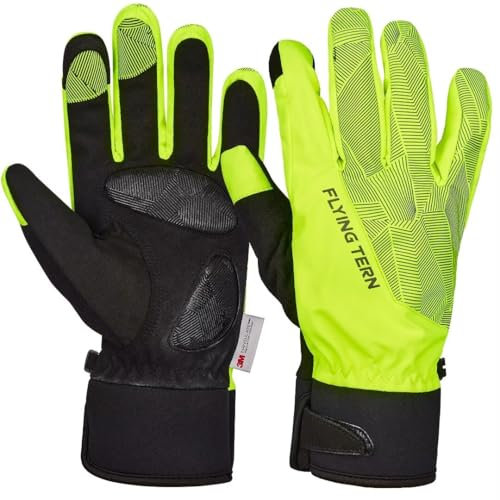 ROTTO Winterhandschuhe Herren Damen Wasserdicht Isoliert 3M Thinsulate Thermal für Radfahren Skifahren Wandern Laufen