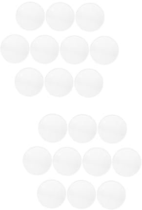 Mikinona 20 STK Vr-linsen Objektiv Für Linse Für 3D-Brille Kopfhörerzubehör Vr-zubehör Anti-schwindel-linse Vr-brillenglas Vr-objektiv Vr Haptische Weste Anti-linse Laufband Vr Acryl Silver