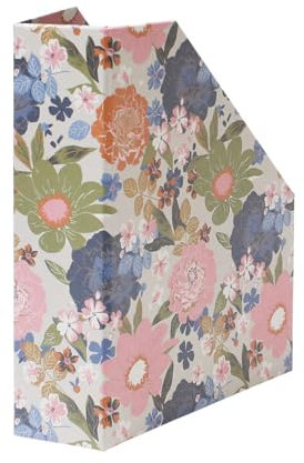 Rössler Papier 13181530000 - Porte-revues Vivian pour DIN A4, Porte-documents carton 8 x 31,5 x 26 cm