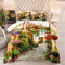 Duvet Farbiges Muster Bedruckte Schlafdecke Ganzjahres Bettdecke Winter Aesthetic Komfort Bett Decke Maschinen Waschbar