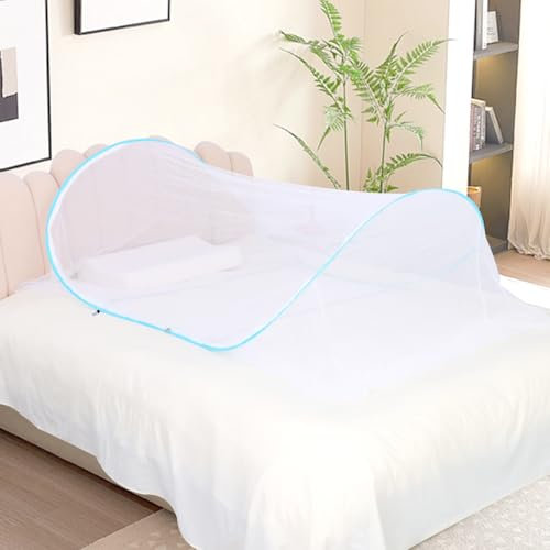 ABCDiper Mosquitera de Viaje Plegable para Cama Dosel para Exteriores Tienda de Campaña Accesorios para Dormitorio para Adultos y Niños