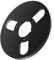 HOMSFOU 2pcs Empty Take up Reel Aluminum Alloy Open Reel Windproof High Strength Accessory for Recorder and Low Noise Performance