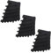 JOINPAYA 3st Plastikhülle Von Trommelbeinen Zubehör Für Trommeln Schlagzeugständer Zubehör Trommelständerfüße Drum Rack Feet Pad Pad Trommel -kit -ersatzteil Schlagzeug-zubehör Black Gummi