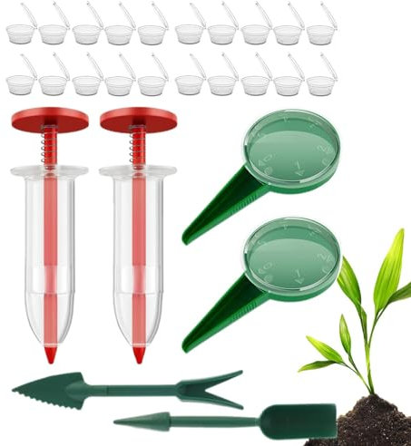 wiroouia Épandeurs de pour pelouses, épandeurs de manuels | Gadgets de Jardinage manuels pour Carottes, navets, laitue, légumes
