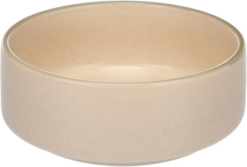 Flamingo Gamelle pour la Nourriture et l'eau Lado Beige – 750ml – pour Chien ou Chat | en Mélamine Résistante, Antidérapante et Facile à Nettoyer