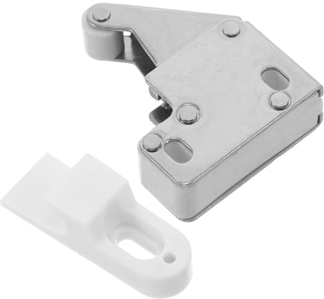 NUOBESTY Pestillo De Empuje Reboteador De Metal Para Gabinetes Durable Silencioso Fácil Manejo