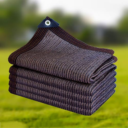 Voile Ombrage Carré Filet D'Ombrage Potager Filet Anti Grele Verger BâChe Protection Piscine Hors Sol Hiver,8x8m