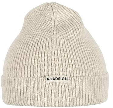 ROADSIGN australia Unisex Mütze Rippstrick-Beanie im Casual-Design – ideal für kühle Herbsttage