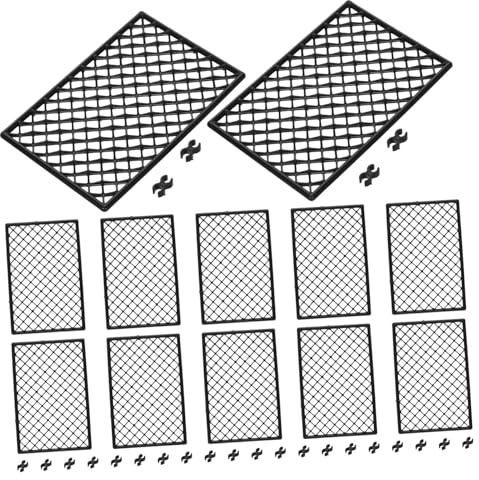 Abaodam 30pcs Rc Car Garage Panels DIY Drift Field Mesh for Remote Control Car Assembly Easy to Assemble Rc Drift Track Layout with Realistic Details