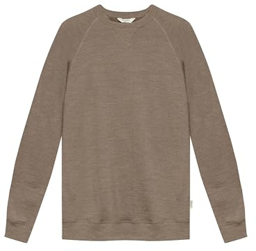 Dilling Herren Sweatshirt aus Merino Wollfrottee