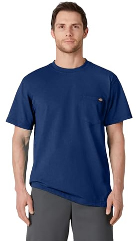 Dickies Men's Heavyweight Heathered Short Sleeve Pocket T-Shirt Heavyweight Heathered Short Sleeve Pocket T-Shirt (Pack of 1)