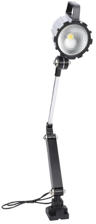 Oreilet Lampe de Travail à LED, Lampe de Travail à LED Articulée 24 W, Lumières de Tour à Bois, Fraiseuse, Perceuse, de Machine D'éclairage pour Rectifieuses, Tours CNC