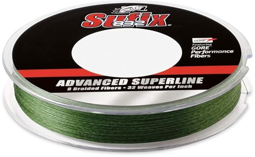 Suffix 832 Braid 10 lb Low-Vis Green 150 yards