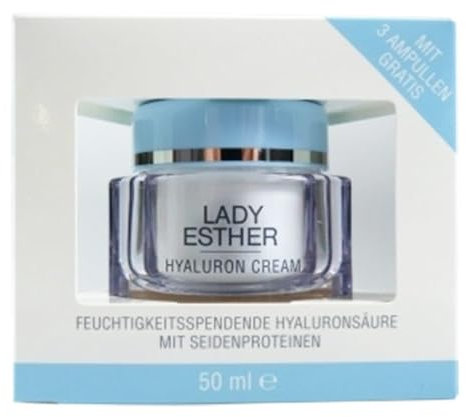 LADY ESTHER Hyaluron Cream 50 ml inkl. 3x Ampullen Special Care