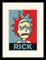 RICK AND MORTY 1art1 Poster Rick Sanchez, Kampagne, Atlantis Ist Nur Einmal Im Jahr Gerahmtes Bild Mit Edlem Passepartout | Wand-Bilder | Im Bilderrahmen 40x30 cm