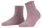 FALKE Damen Socken Bedsock W Hp Angorawolle dick gemustert 1 Paar, Rot Brick 8770, 39-42