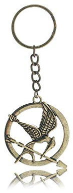 PSL The Hunger Games Movie Catching Fire Mockingjay Metall-Schlüsselanhänger, bronze, Einheitsgröße