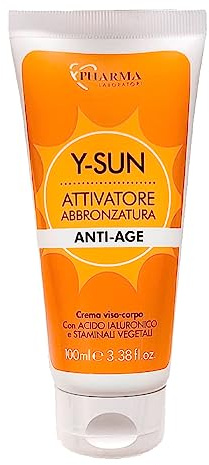 YLATÌ | Activateur de bronzage - AVEC ACIDE HYALURONIQUE - FORMULE PUISSANTE Visage et Corps Intensifie le bronzage et prépare la peau au soleil. Stimule la production de mélanine.