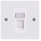 VCELINK RJ45 Socket Cat6 Ethernet Wall Socket with Keystone Jack, Cat6 Wall Plate Single Port Faceplate Flat Data Socket for CAT6/CAT5E/CAT5 Network Cables