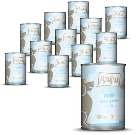 MjAMjAM - Junior saftiges Hühnchen mit Ei 12 x 400 g