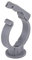 Collier avec insert 7x150 pour tube PVC Ø40 x5 colliers NOYON & THIEBAULT