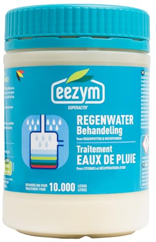 Eezym - Traitement des Eaux de Pluie pour Citernes et Réservoirs - 1kg (10.000 litres)