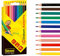 Idena 20133 - Buntstifte in 12 Farben, holzfreie Farbstifte in ergonomischer Dreiecksform, verpackt im Kartonetui