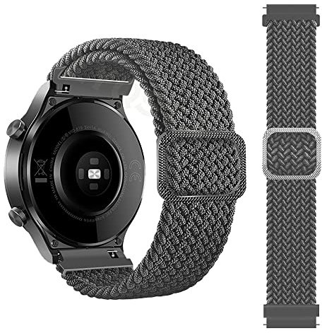 TIOYW Easyfit Sport Nylon Armband für Garmin Vivoactive 4 Band für Garmin Venu 2 Venu2 / Garmin Active Smartwatch Armband, For Forerunner 55 158, Achat