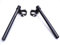 Fullibars Ø 56mm stummellenker set für gabel Ø 56mm Cafe racer racing custom mit neigung 7 °mit Lenkrohre 22.2mm aus Aluminium