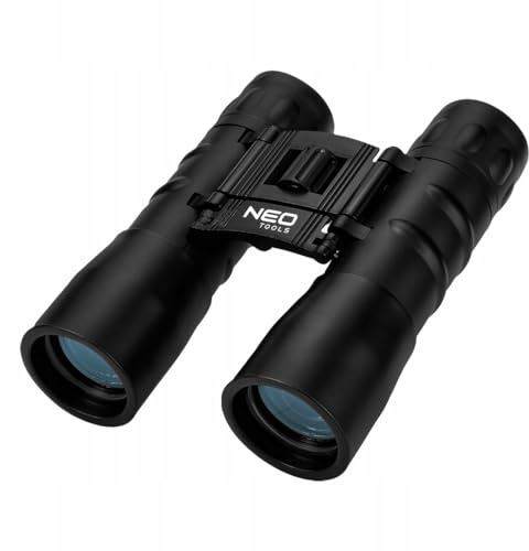 NEO TOOLS Fernglas 12x32 für Erwachsene Kinder Jugendlicher, Faltbares | Ferngla mit Schwach Nachtsicht, Großes Okular, Für Vogelbeobachtung Konzerte Wandern Reisen Jagd