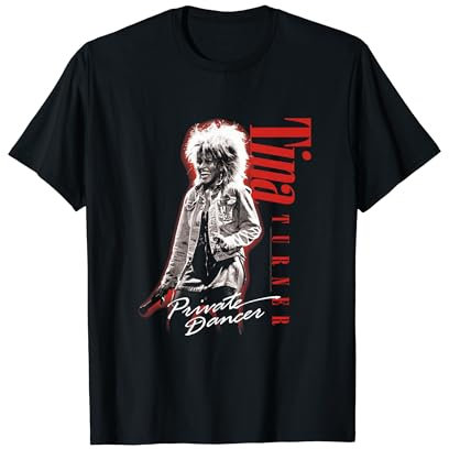 Tina Turner Private Dancer Red Glow T-Shirt