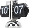 Greensen Retro Flip Desk Clock 304 Edelstahl 24-Stunden-Zeitanzeige Flip-Schreibtischuhr Digital Flip-Down-Uhr Batteriebetriebene Mechanische Auto Flip Tischuhren (Alles schwarz)