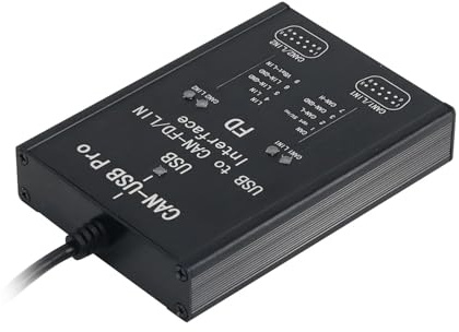 PCAN-USB Pro PCAN FD PRO 8Mbit/s 12Mbit/s USB-zu-CAN-Adapter 2CH CAN FD Kompatibel mit IPEH-004061 for Peak(8Mbit)