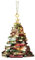 Perfeclan Buch-Christbaumschmuck, Geschenke für Buchliebhaber, Partygeschenke, entzückender Bücherstapel-Anhänger für Tür, Büro, Fenster, Veranda, Weihnachten