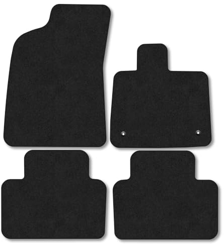 Volvo EX30 (2023+) Carpet Car Mats | Black Edge Trim Tailored Fit Floor Mats Full Coverage Protection Accessories Easy Clean Anti Slip Made in the UK