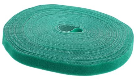 Supvox Gardening Vignette Grüne Kabelbinder Wiederverwendbare Kabelbinder Für Das Gartendrahtmanagement 1 Rolle Pflanzenband Für Kletterpflanzen