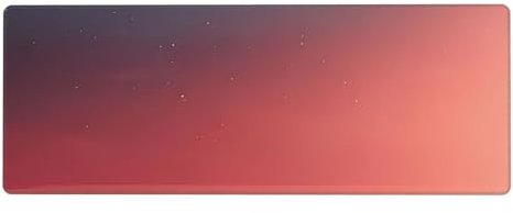 Red Sky at Night Starry Stitches is suitable for Keyboard Pads for Office and Families Large Game Desktop Mouse Pad with