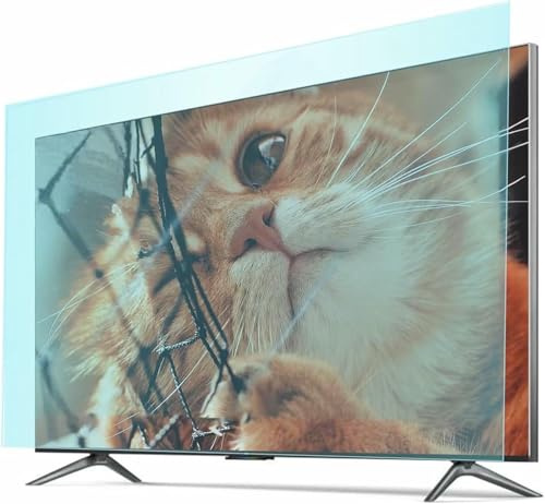 HOTAPEPU 40-50 Inch Anti Glare Matte TV Screen Protector, Anti Blue Light Filter Anti Scratch Protection Film Protect Your Eyes for LCD, LED Monitor~/