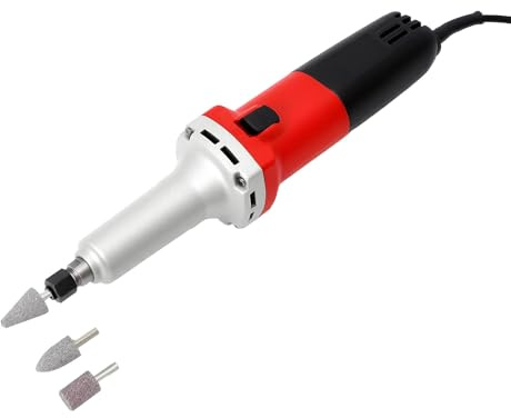 600W Poliermaschine Schleifmaschine, 0-27000 RPM, für Schmuck, Metall & Kunststoff, inkl. 3 Schleifaufsätzen